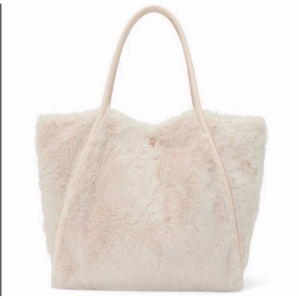 NWT Victoria’s Secret Plush Tote & Fleece Throw - Picture 4 of 5